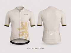 Approved Cycling male road cyclist jersey — close-up of chest and arms