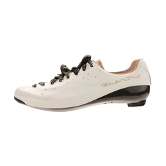 Zuatu Z001 Laces Edition white road cycling shoe, side profile