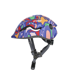 PMT K-10 kids' bike helmet, featuring a durable outer shell for impact resistance, studio shot