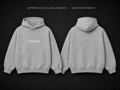 Approved Club LETSRIDE Hoodie — Heather Grey