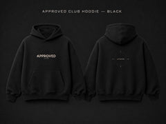 Approved Club LETSRIDE Hoodie — Black