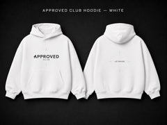 Approved Club LETSRIDE Hoodie — White