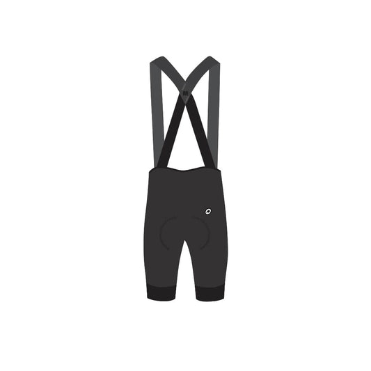 Close-up of Approved Cycling ASSET GT bib shorts’ multi-density chamois, engineered for long-ride pressure reduction.
