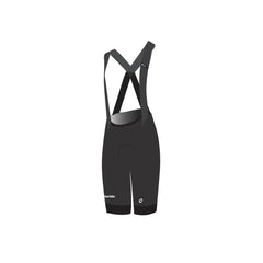 Rear view of Approved Cycling ASSET GT cycling shorts, showcasing advanced moisture-wicking fabric on a rider.