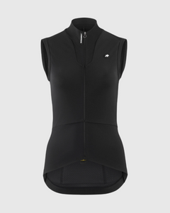 Approved Cycling ASSOS DYORA R Spring/Fall Gilet S11 women's aerodynamic fit, front view showcasing CORE Light wind protecti…