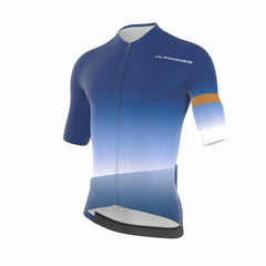 Approved Cycling La Primavera LTD Summer Cycling Jersey, rear view, highlighting pocket design & ASSOS technology.