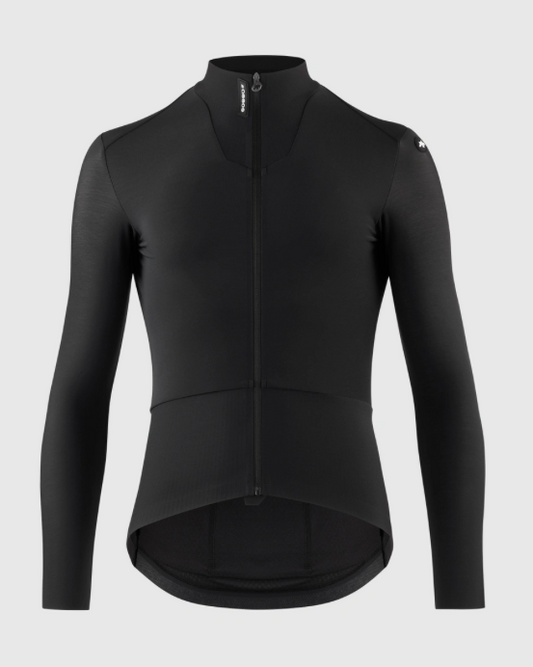 ASSOS EQUIPE R S11 men's Spring/Fall cycling jersey, side view showcasing aerodynamic RaceFit