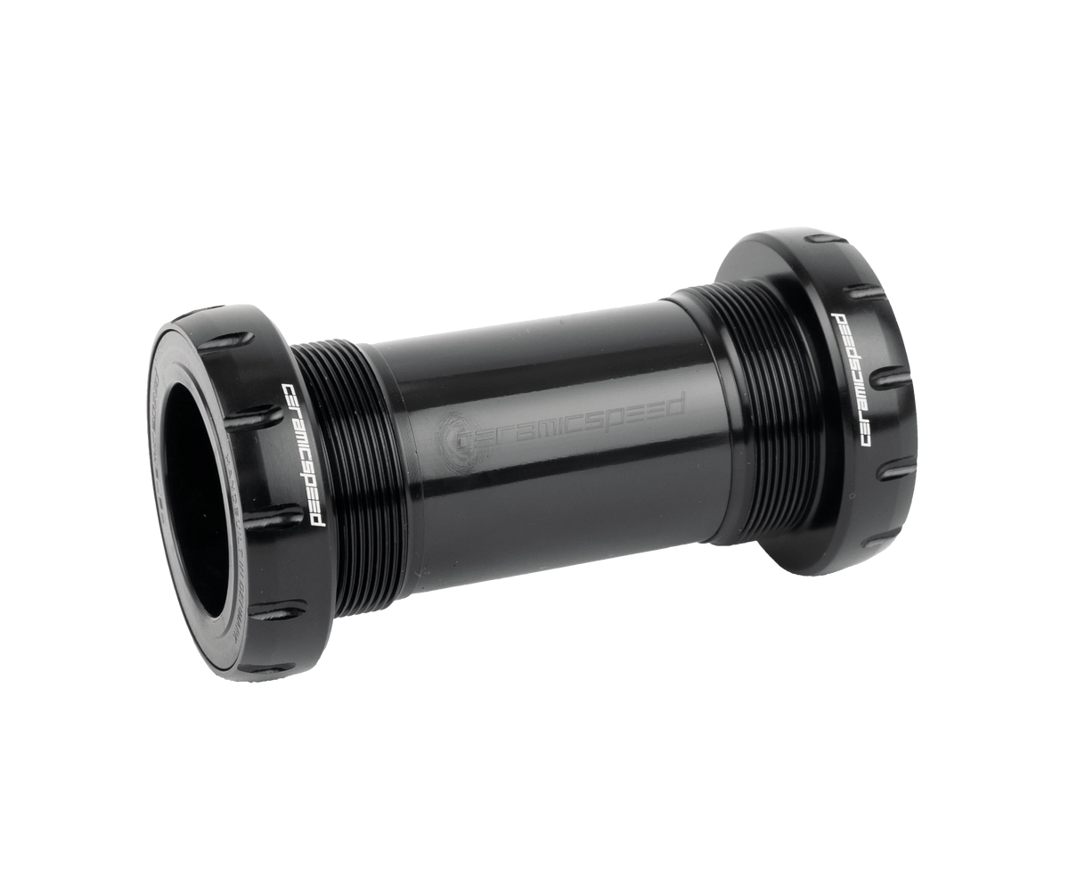 APPROVED CYCLING CeramicSpeed BB ALPHA: premium bottom bracket with ultra-low friction ceramic bearings, front view.