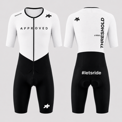 Approved Race Skinsuit S11 — Club Edition White/Black