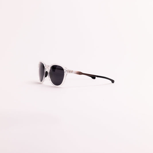 Approved Cycling Lifestyle Sunglasses Cherries 01 fade black, front view showcasing TAC polarized lenses & UV400 protection.