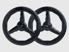 Approved Cycling Princeton Carbonworks Mach 7580 TSV2 road bike wheel, side profile, disc brake compatible.