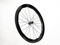 Princeton CarbonWorks Dual 5550 Evolution wheelset, showcasing valve stem integration.