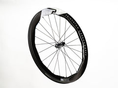 Detail of carbon layup on Princeton CarbonWorks Dual 5550 Evolution wheel rims, high strength.