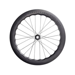 Princeton CarbonWorks Wake 6560 Corsa DB used road bike wheels: aerodynamic rim profile for speed