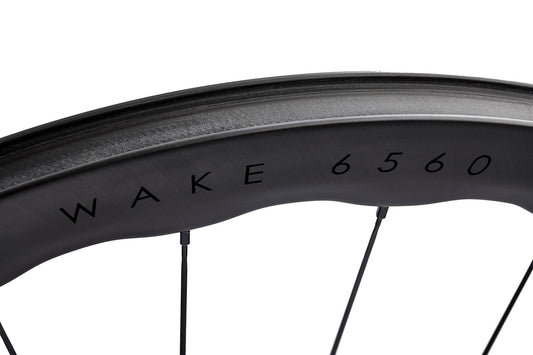 Princeton CarbonWorks Wake 6560 Corsa DB wheels, full side profile, performance road. Used.
