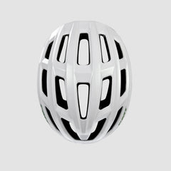 Underside view of PMT Elegant MIPS helmet. Dual-mode integrated molding strength and structural integrity.