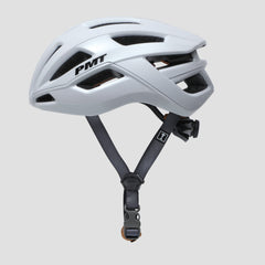 Overhead shot of PMT GX helmet, displaying compact design and 21 intelligently placed vents.