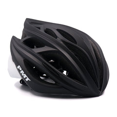 Approved Cycling PMT M-12 helmet, side profile, highlighting integrated ventilation channels for optimal airflow