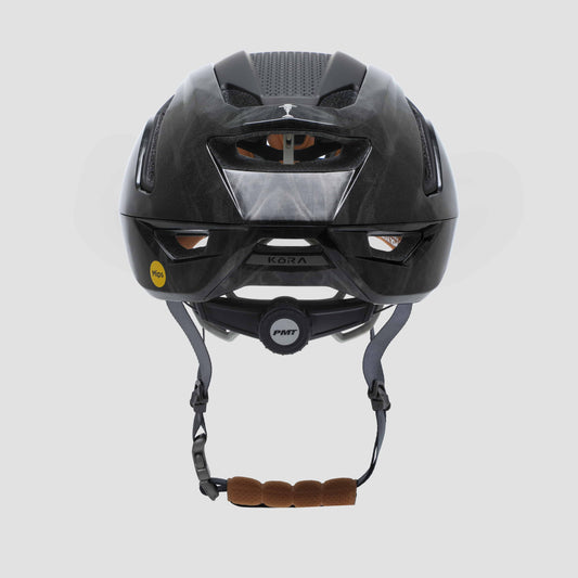 Kora 3.0 MIPS premium road helmet, detail of integrated molding technology and ventilation