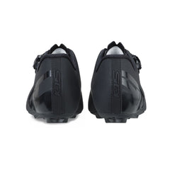 Rear angle of Sidi Fast 2 cycling shoes, showing integrated heel cup for stability and anti-slip properties.