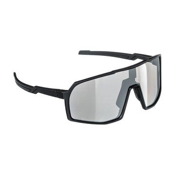 Front view of APPROVED CYCLING VISION sunglasses, showcasing wide field of vision with no lens depth distortion.