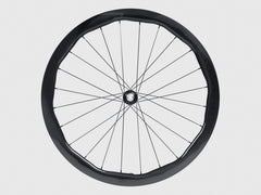 Princeton CarbonWorks Grit 4540 Evolution wheelset on gravel terrain, emphasizing real-world toughness.