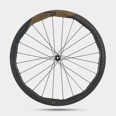 Side profile of Princeton CarbonWorks Grit 4540 Evolution wheel, highlighting innovative rim design.