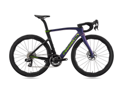Pinarello Dogma F 2026/27 in Cobalt Phantom — official colour reference; complete custom build specifications may differ from photo