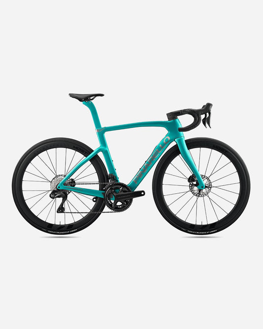 Pinarello F7 Ultegra Di2 Ultrafast 45 road bike in Formula Green Matt