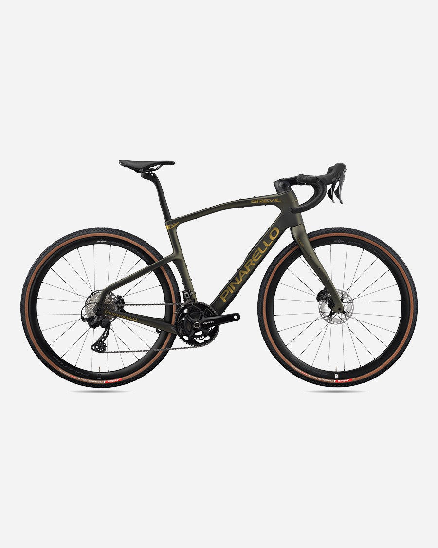 Pinarello Grevil F3 Apex AXS XPLR gravel bike in Etna Black