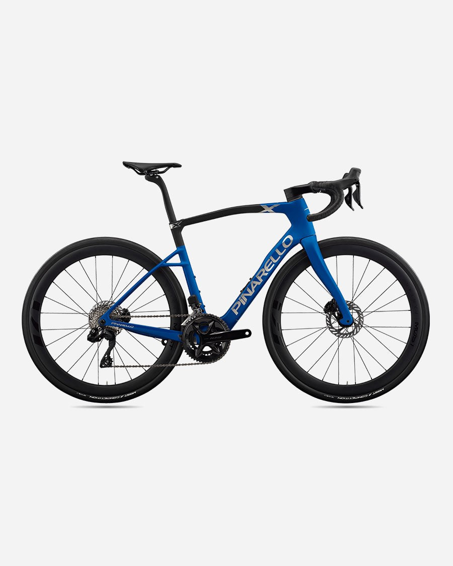 Pinarello X5 105 Di2 Fast 45 endurance road bike in Iron Blue