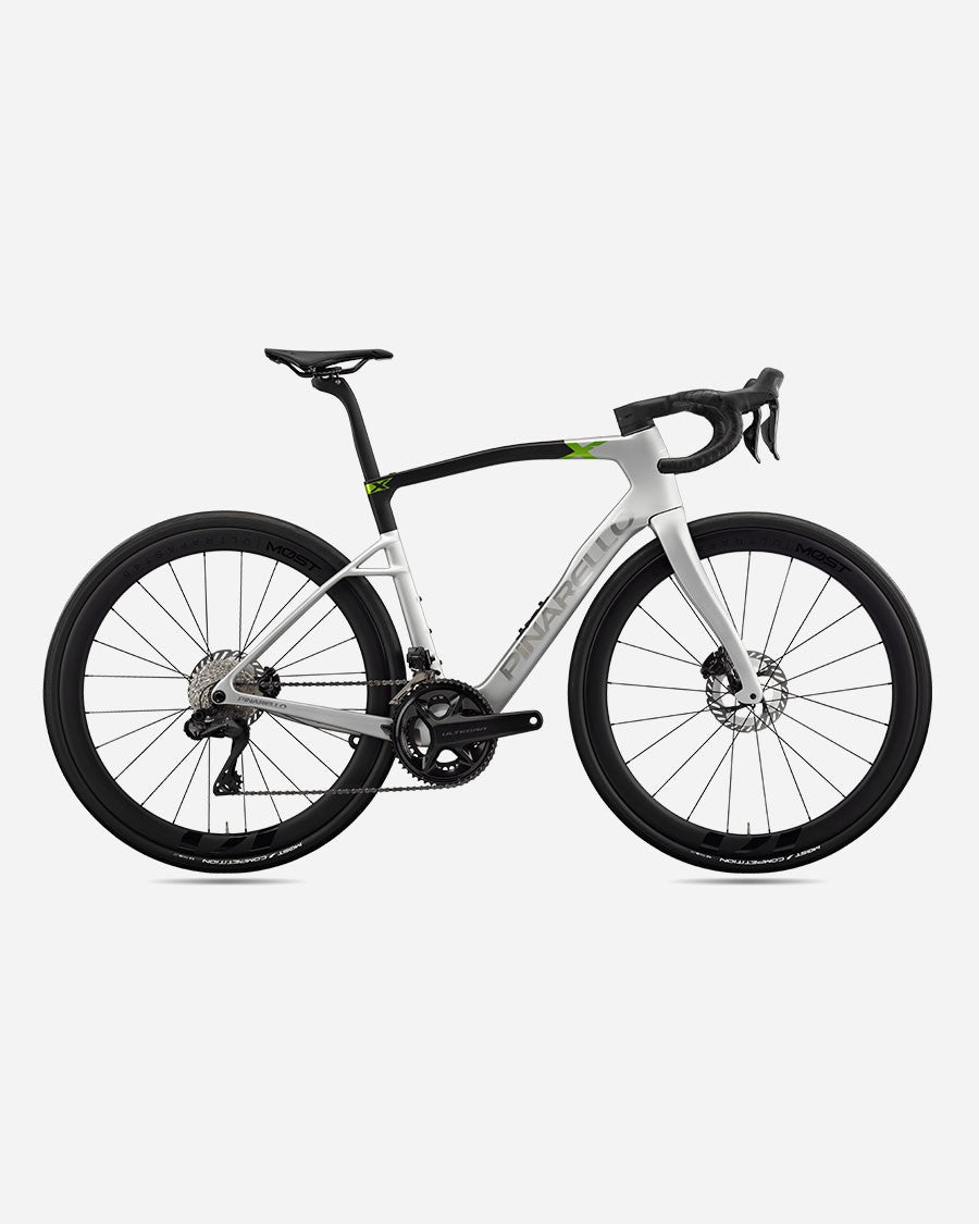 Pinarello X7 Ultegra Di2 endurance road bike in Titan Pulse
