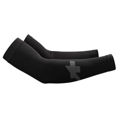 APPROVED CYCLING Assos Arm Warmers, profile. UV protection, active moisture transfer to keep rider dry, warm.