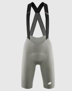 Assos DYORA R Bib Shorts S11 Edge Green front view women's cycling shorts