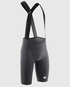 Assos Equipe R Bib Shorts S11 Robust Grey - fabric and insert detail