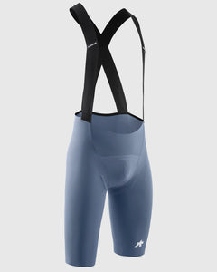 Assos Equipe R Bib Shorts S11 Secret Blue - fabric and insert detail