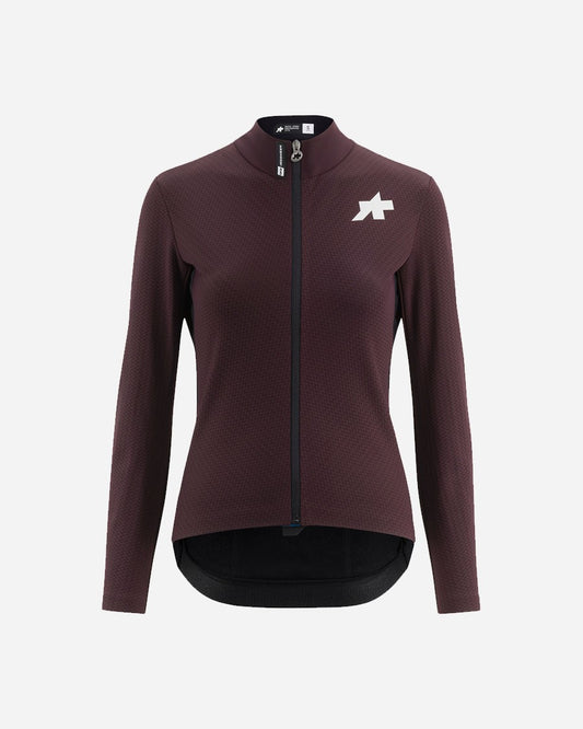 ASSOS MILLE GT Women's Winter Jacket S11 EVO — Mullberry Brown