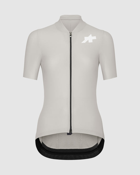 Assos UMA GT Jersey S11 EVO Almond Milk women's cycling jersey - front view