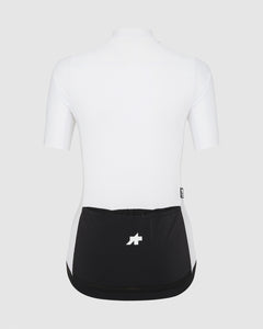 Assos UMA GT Jersey S11 EVO White Series women's cycling jersey - back view with triple ramp pockets