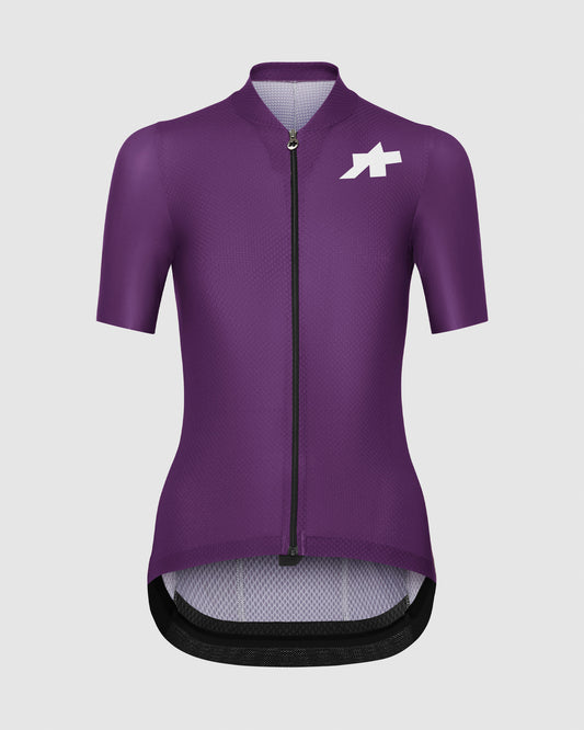 Assos UMA GT Jersey S11 EVO Wisteria Violet women's cycling jersey - front view