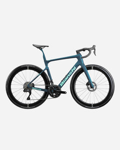 Bianchi Infinito PRO 105 Di2 R49 Road Bike in Petrol Green/CK16 Full Satin