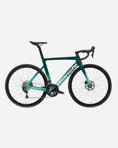 Bianchi OLTRE RACE 105 V30 road bike in Alba Celeste