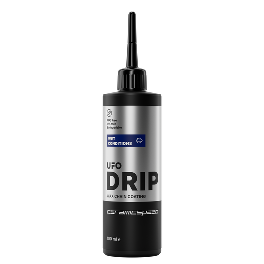 CeramicSpeed UFO DRIP Wet Conditions Chain Wax 100 ml — CeramicSpeed official product image