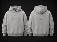 Approved Club LETSRIDE Hoodie — Heather Grey