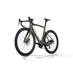 Pinarello F5 Road Bike, close-up of the T900 carbon fiber weave on the top tube.