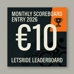 Monthly Scoreboard Entry 2026 — €10 digital membership ticket