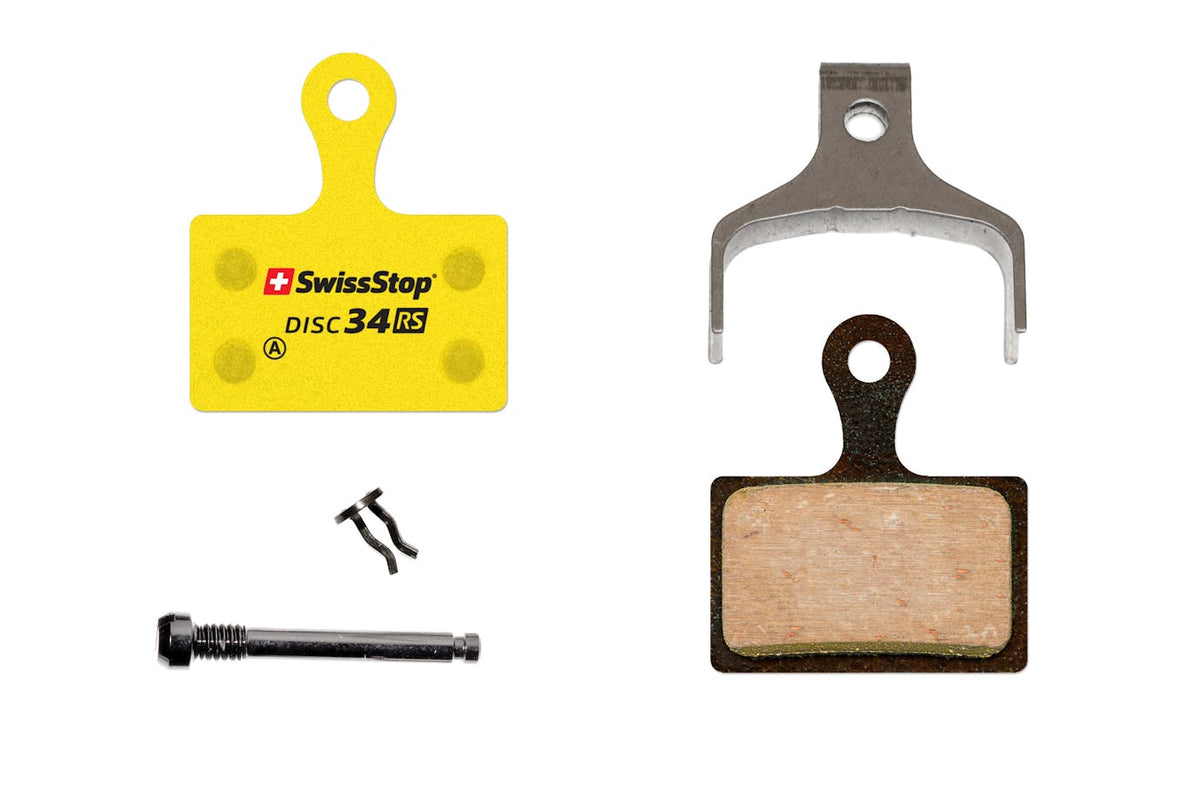 SwissStop Disc 34 RS organic disc brake pads for Shimano, TRP, Tektro and REVER calipers