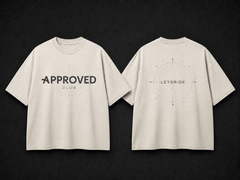 Approved Cycling Club Oversized T-Shirt — Raw