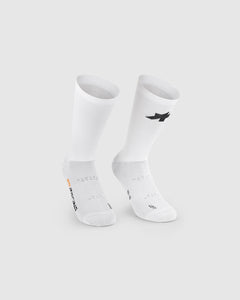 Assos RS Socks S11 White Series — racing cycling socks