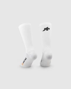Assos RS Socks S11 White Series — detail